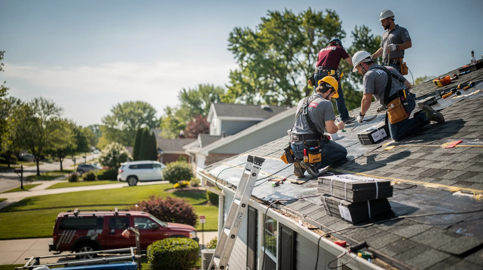Roof Repair in Dorsey, IL around you